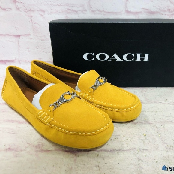 Coach Shoes - COACH Maegan Driver Moccasin in Turmeric *NEW IN BOX*